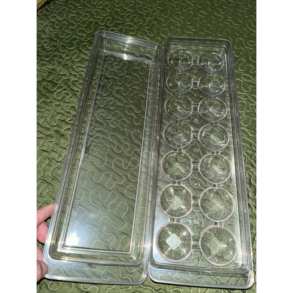 14 Egg Tray Holder For Refrigerator‎ Storage With Lid Case Freezer Containers